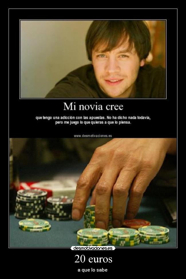 20 euros - a que lo sabe