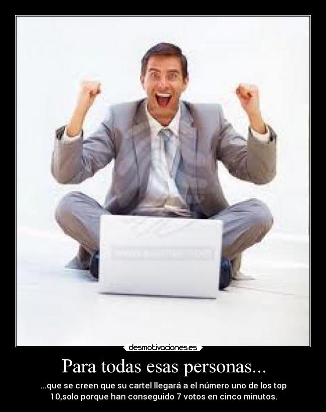 Para todas esas personas... - 