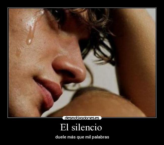 El silencio  - 