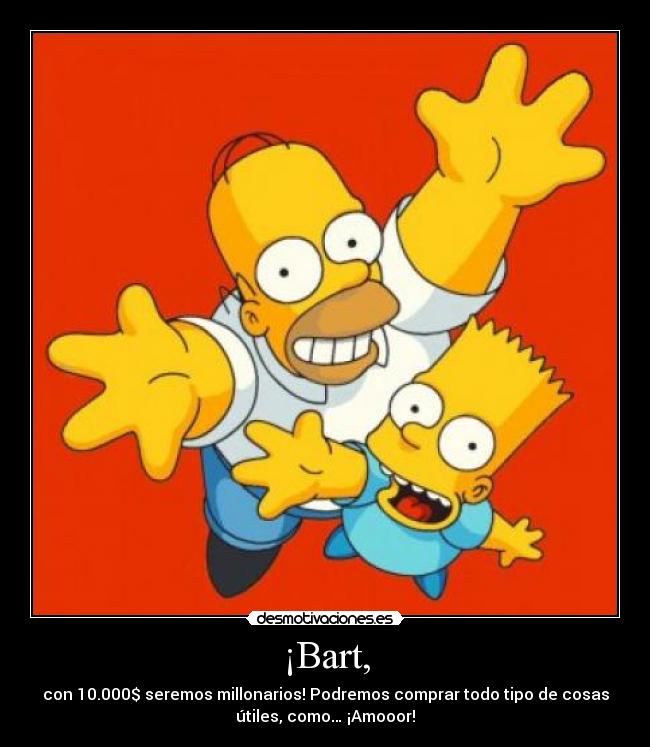 ¡Bart, - 