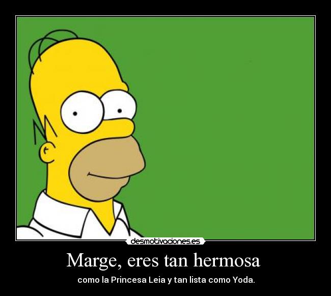Marge, eres tan hermosa  - 