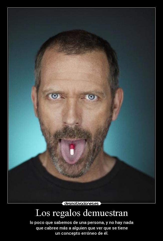 Los regalos demuestran - 