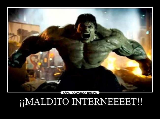 ¡¡MALDITO INTERNEEEET!! - 