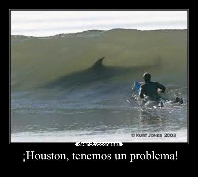¡Houston, tenemos un problema! -