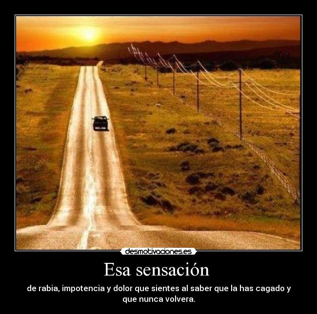 Esa sensación  - 
