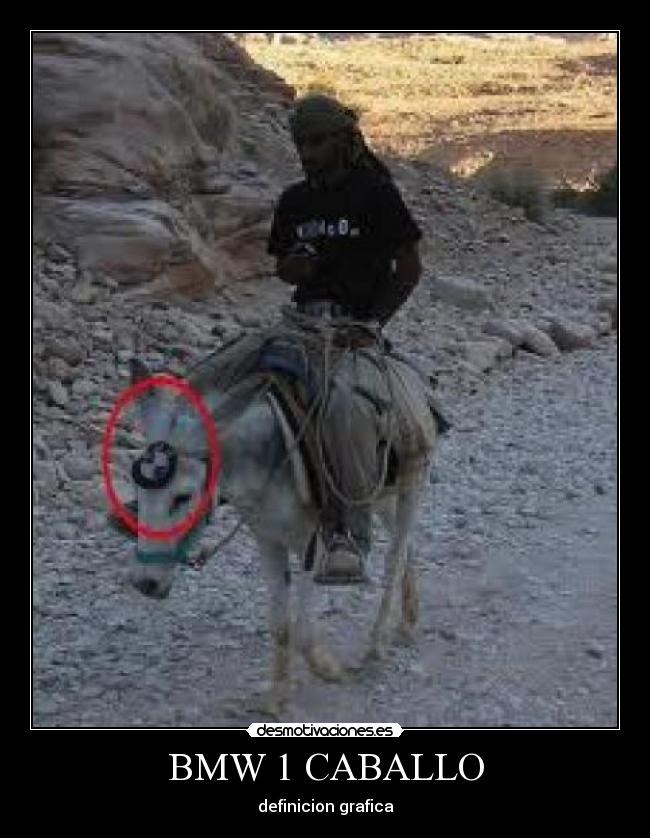 BMW 1 CABALLO - definicion grafica