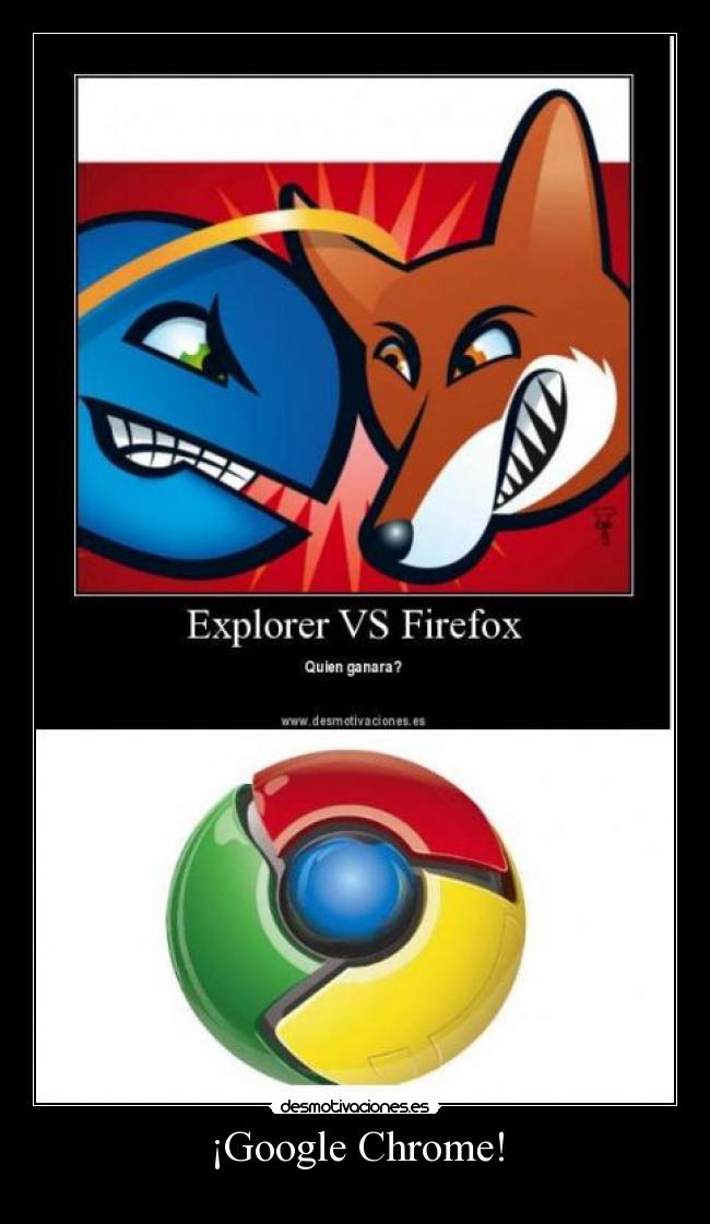 ¡Google Chrome! -