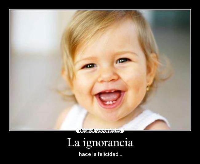 La ignorancia -