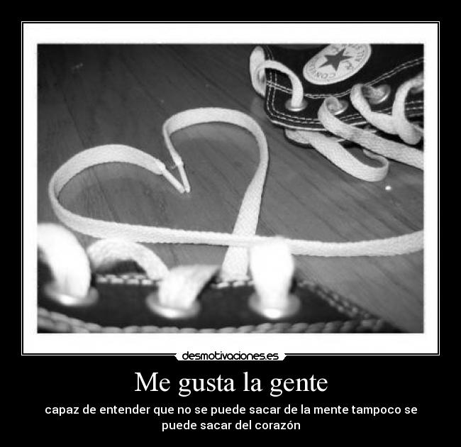 Me gusta la gente -