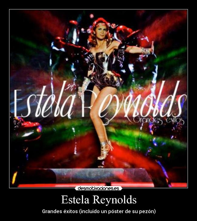 Estela Reynolds - Grandes éxitos (incluido un póster de su pezón)