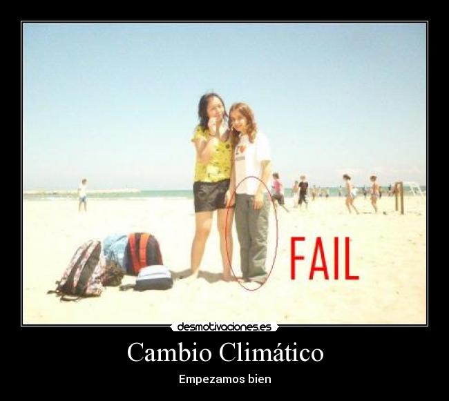 Cambio Climático - Empezamos bien