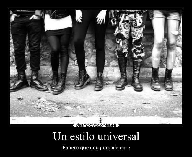 Un estilo universal -