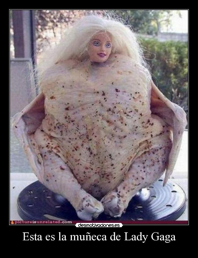 Esta es la muñeca de Lady Gaga -