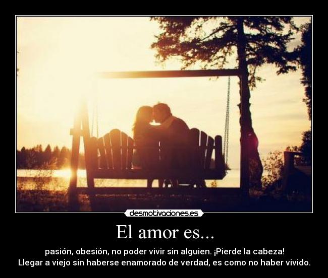 El amor es... - 
