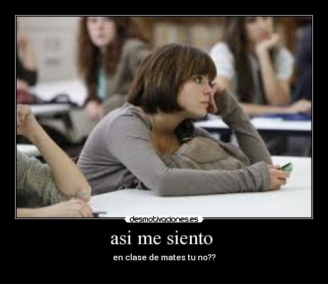 asi me siento  - 