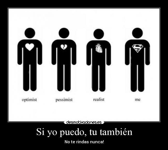 Si yo puedo, tu también - No te rindas nunca!
