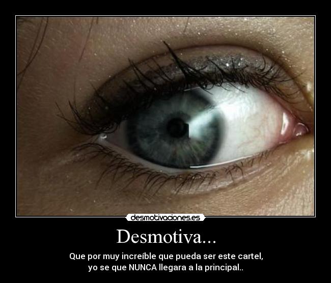Desmotiva... -