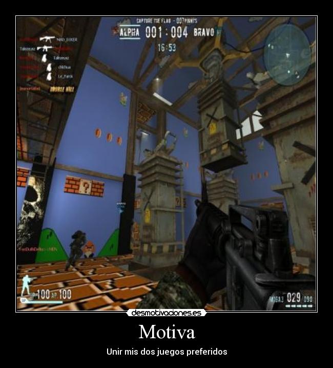 Motiva - Unir mis dos juegos preferidos