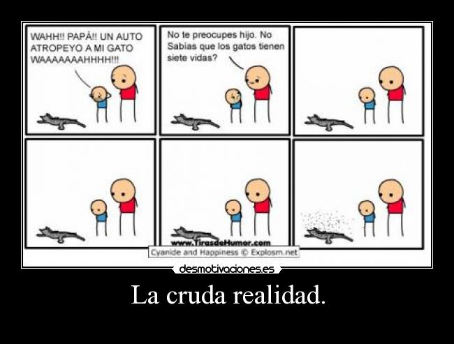 La cruda realidad. -