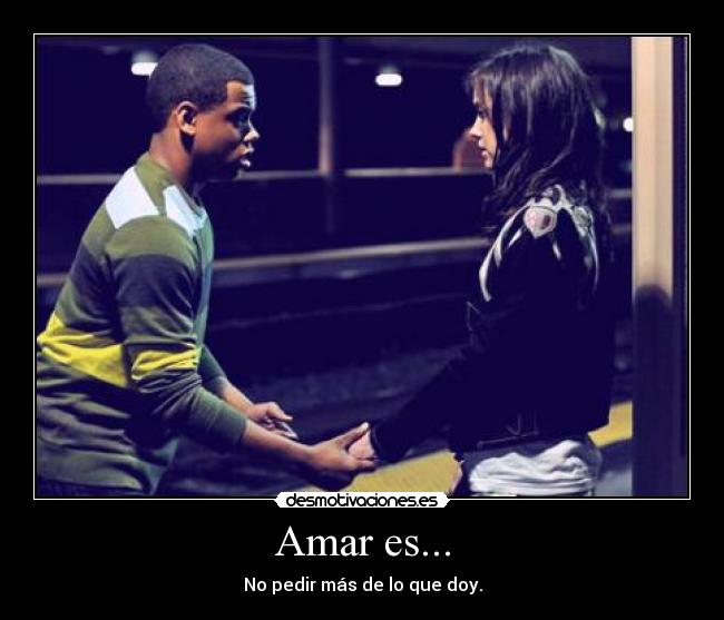 Amar es... -