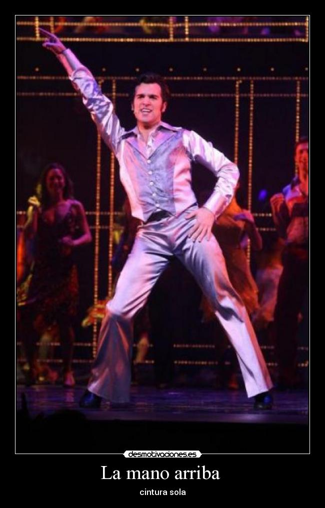 La mano arriba -