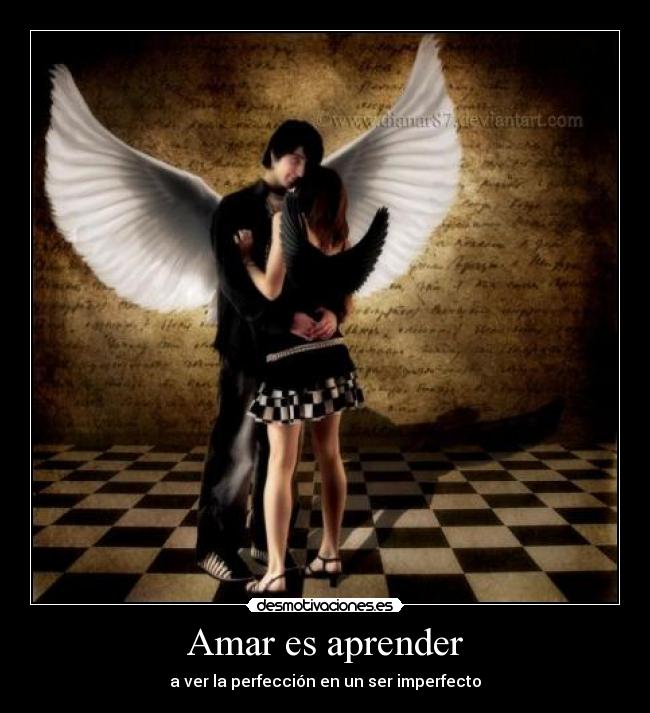 Amar es aprender -