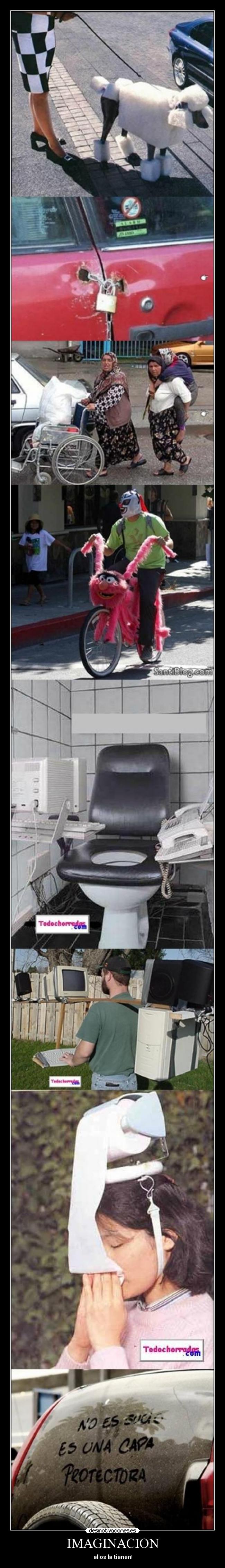 IMAGINACION - ellos la tienen!