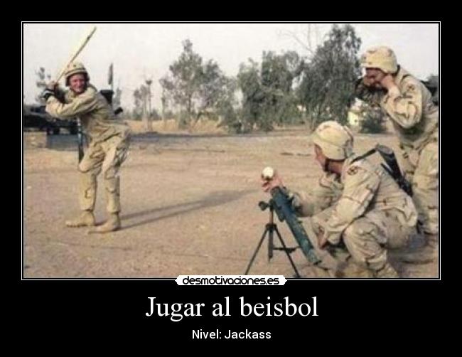Jugar al beisbol -