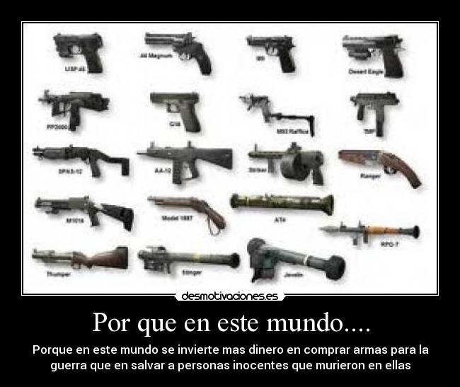 Por que en este mundo.... -