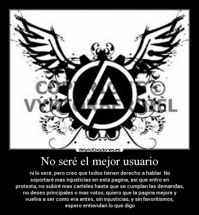 No seré el mejor usuario - 