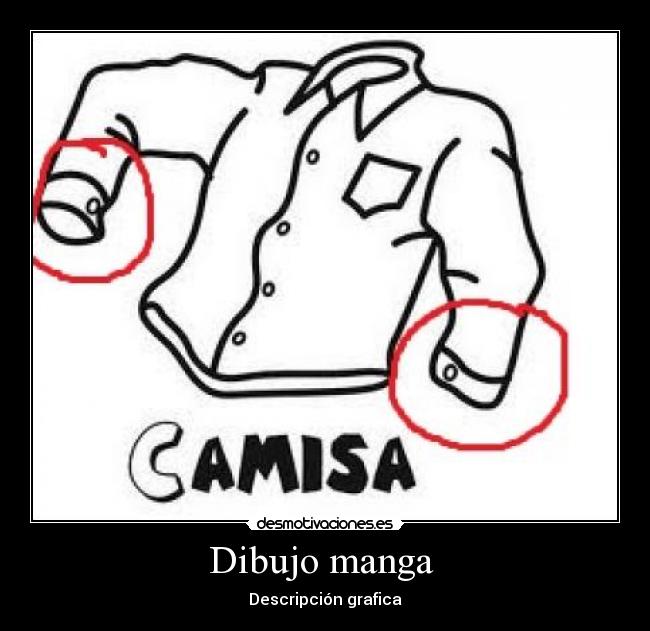 Dibujo manga - Descripción grafica