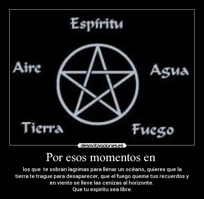 Por esos momentos en  - 