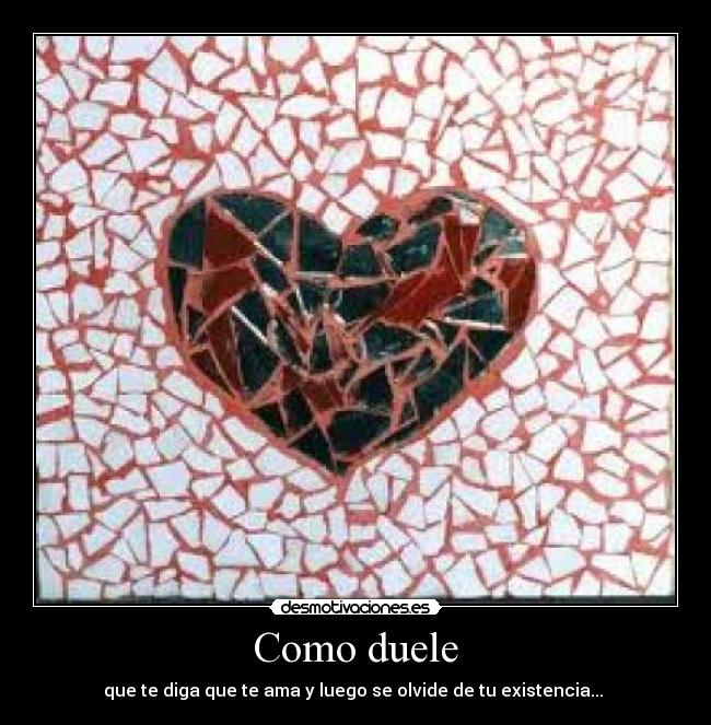 Como duele -