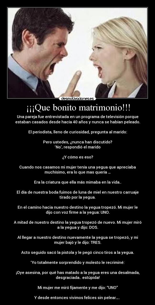 ¡¡¡Que bonito matrimonio!!! - 