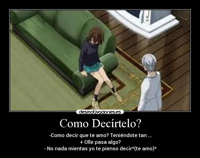 Como Decírtelo? -