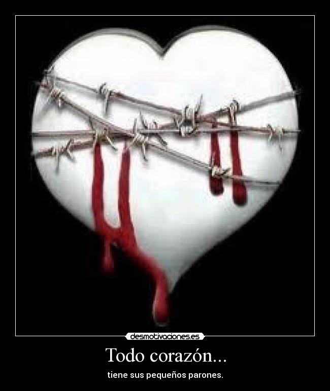 carteles corazon desmotivaciones