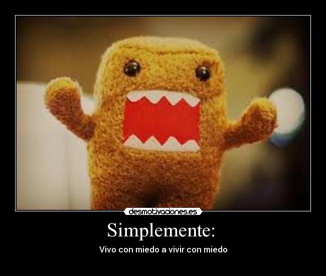 Simplemente: -