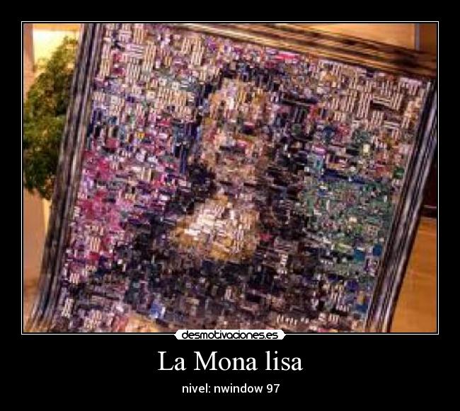 carteles mona lisa desmotivaciones