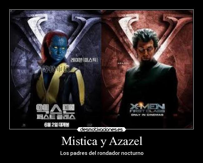 Mistica y Azazel - Los padres del rondador nocturno