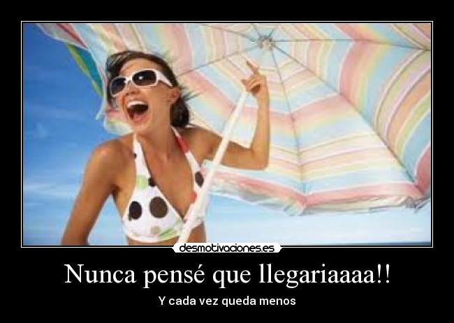 Nunca pensé que llegariaaaa!! - 