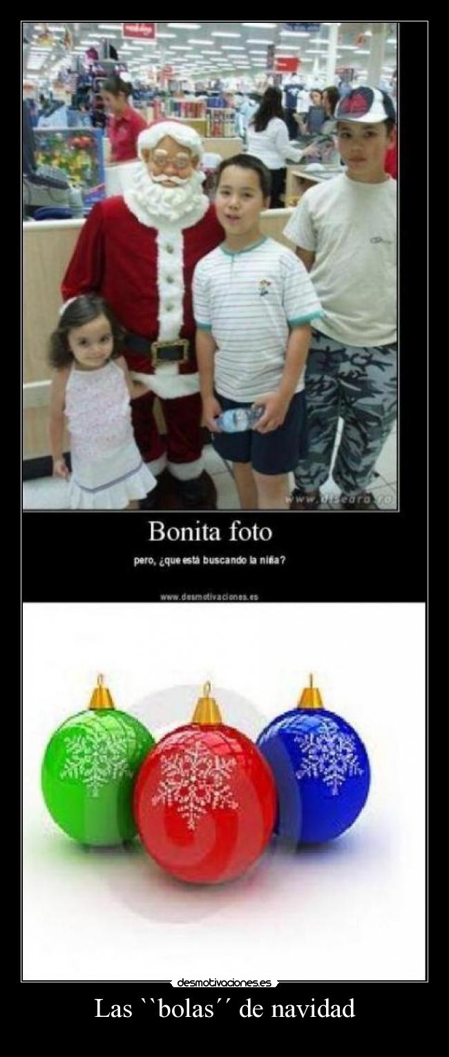 Las ``bolas´´ de navidad -