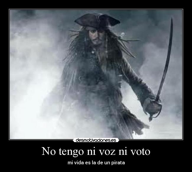 No tengo ni voz ni voto -