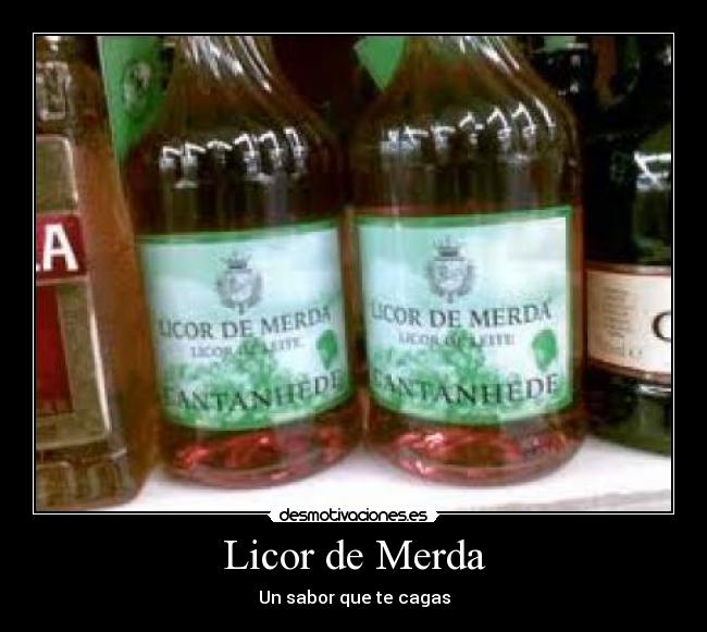 Licor de Merda - 