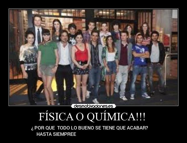 FÍSICA O QUÍMICA!!! -