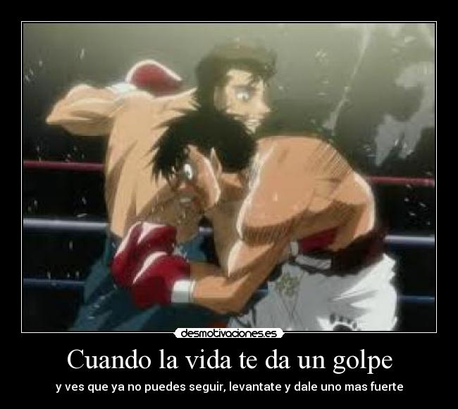 Cuando la vida te da un golpe - 