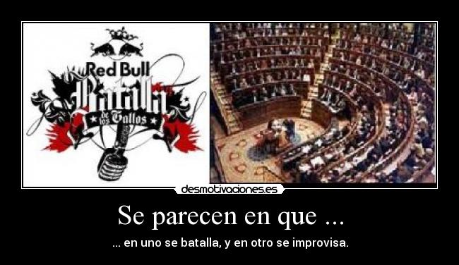 Se parecen en que ... -