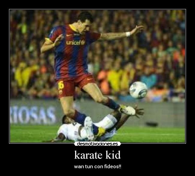 karate kid - wan tun con fideos!!