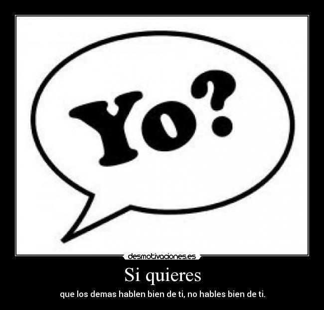 Si quieres -