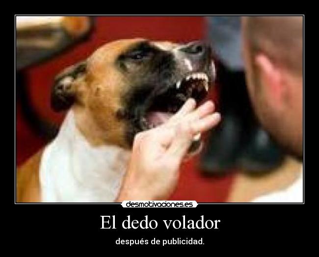 El dedo volador - después de publicidad.