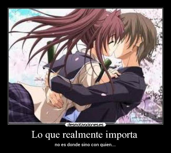 Lo que realmente importa -